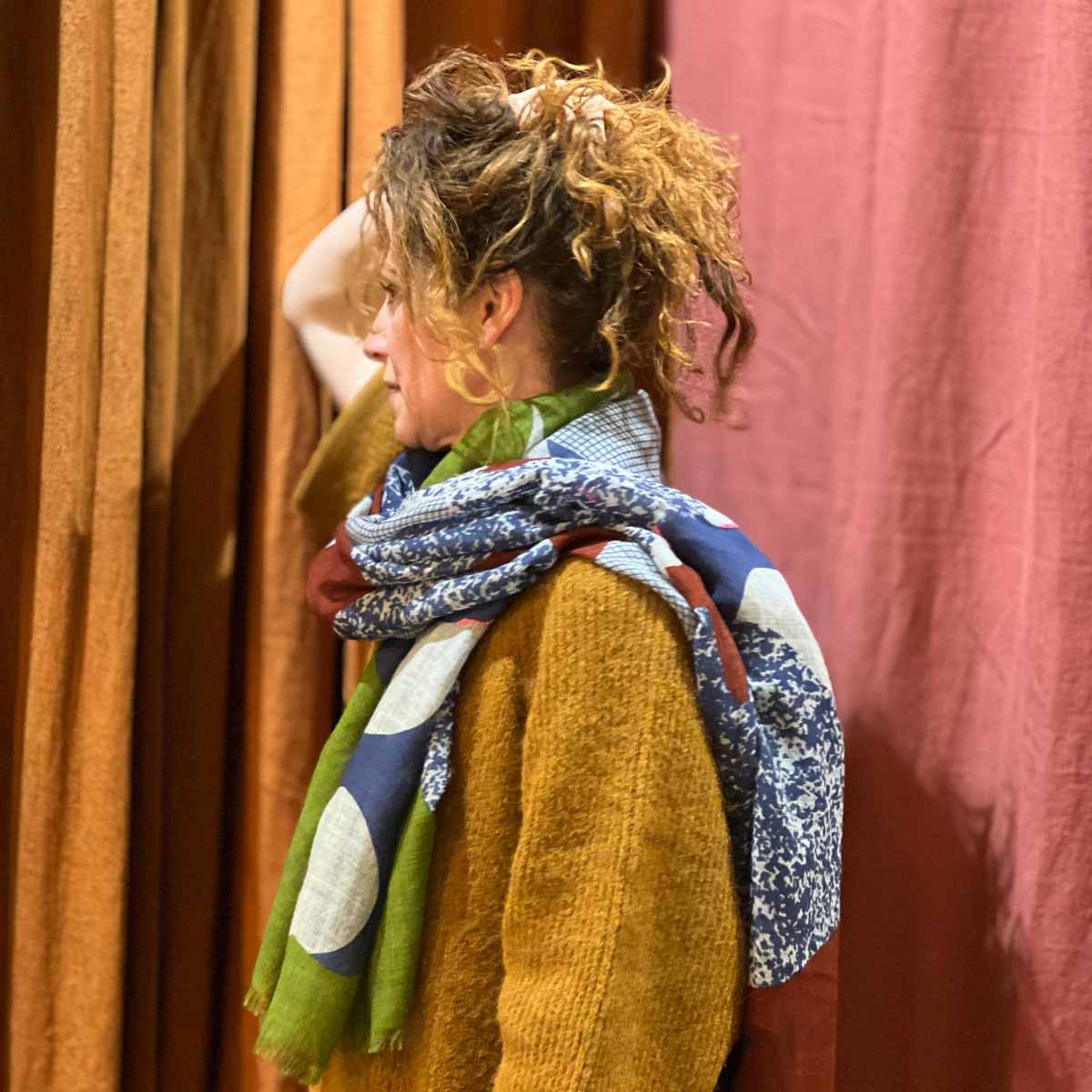 FOULARD ETERNEL KAKI