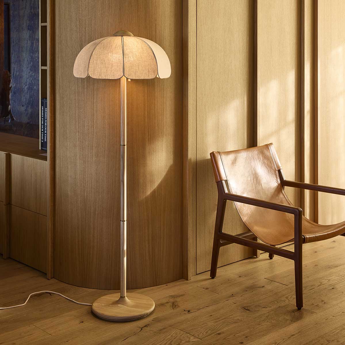 LAMPADAIRE COQUILLAGE - LIN