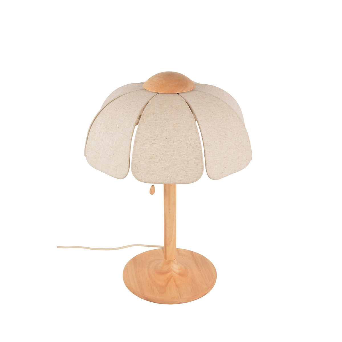 LAMPE À POSER COQUILLAGE - LIN