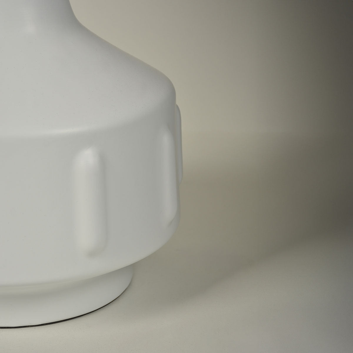 LAMPE À POSER JIMMY - BLANC/RUSTIC