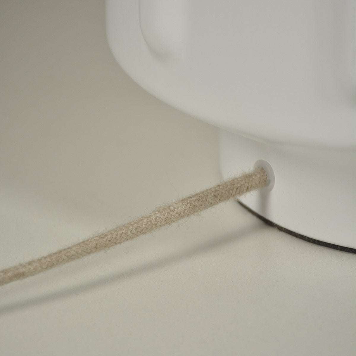 LAMPE À POSER JIMMY - BLANC/RUSTIC