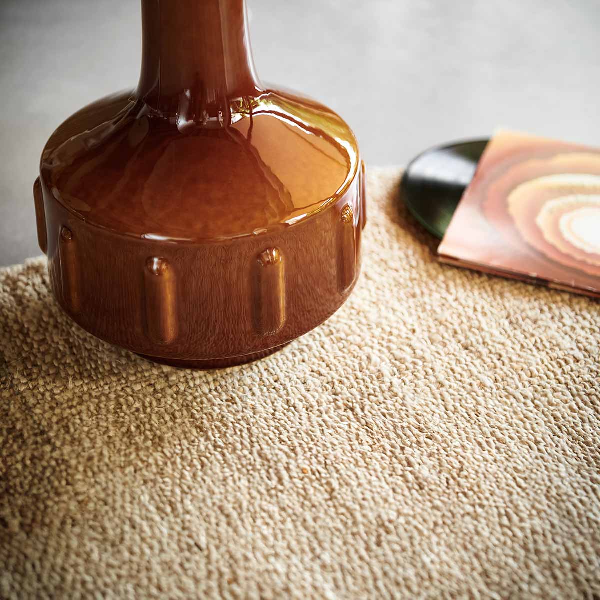 LAMPE À POSER JIMMY - BRUN