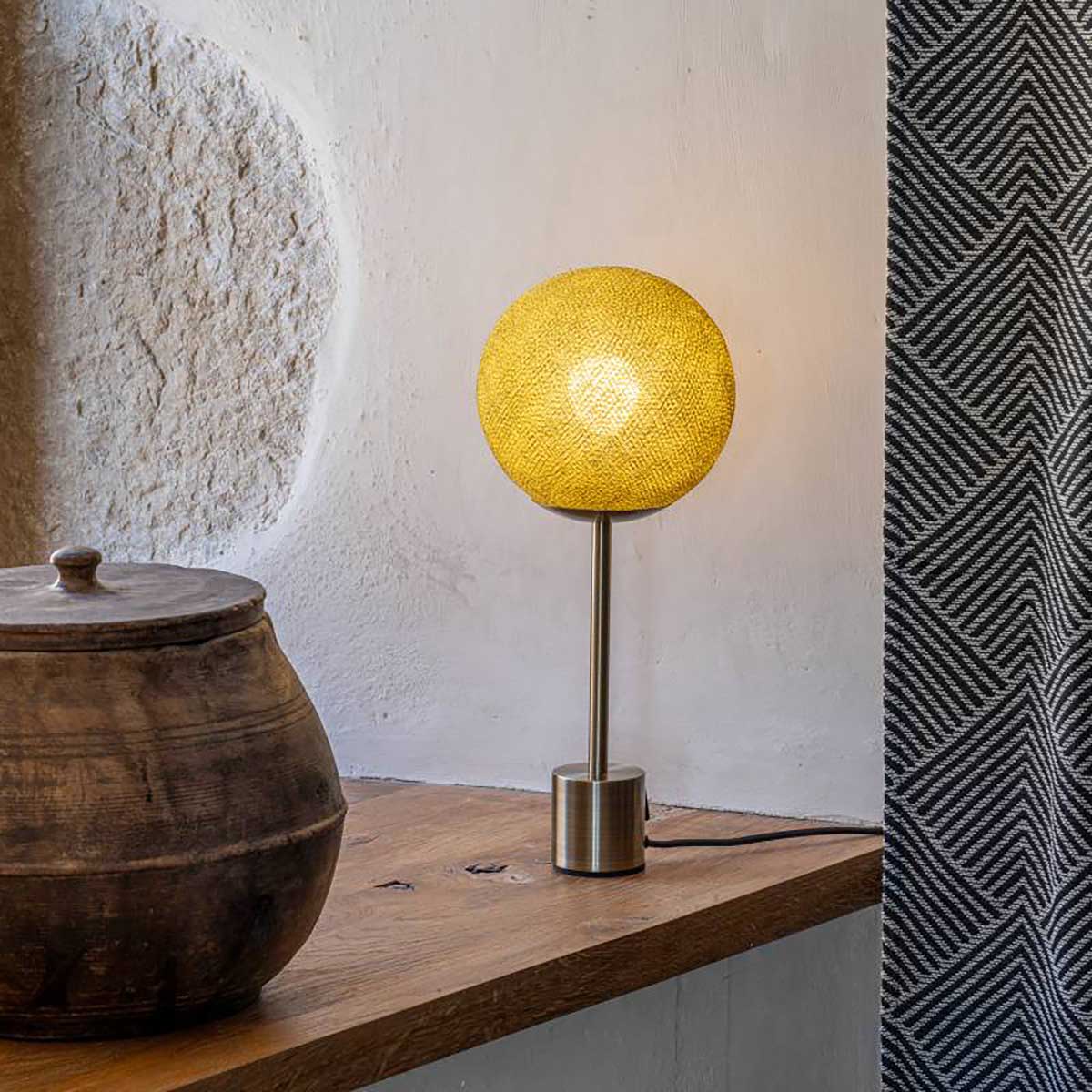 LAMPE APAPA BASE LAITON