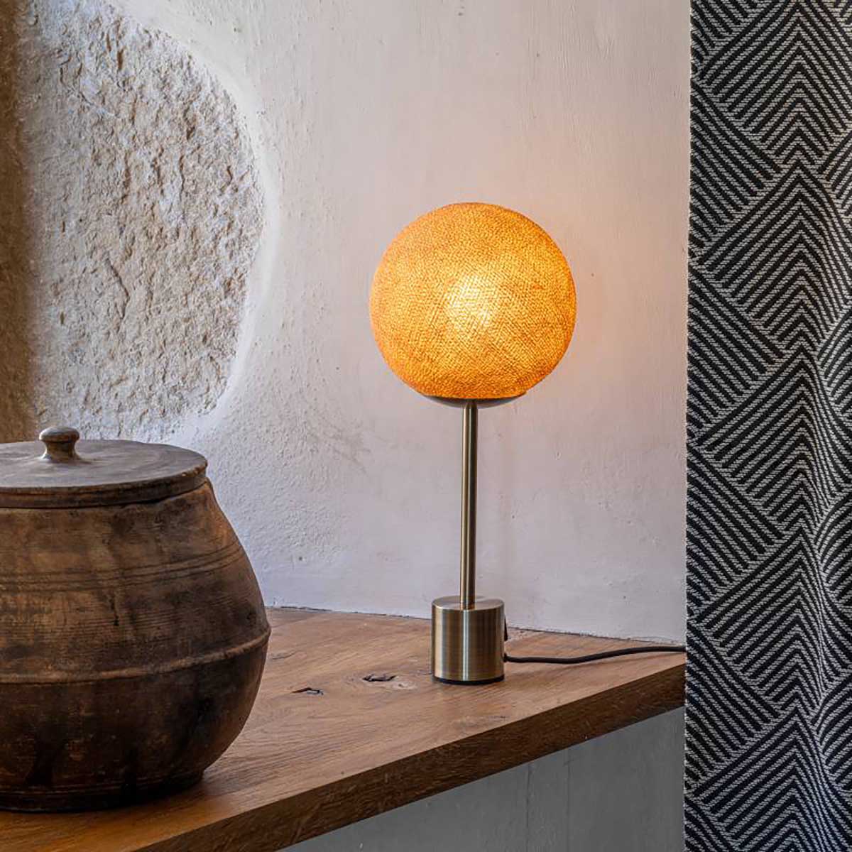 LAMPE APAPA BASE LAITON