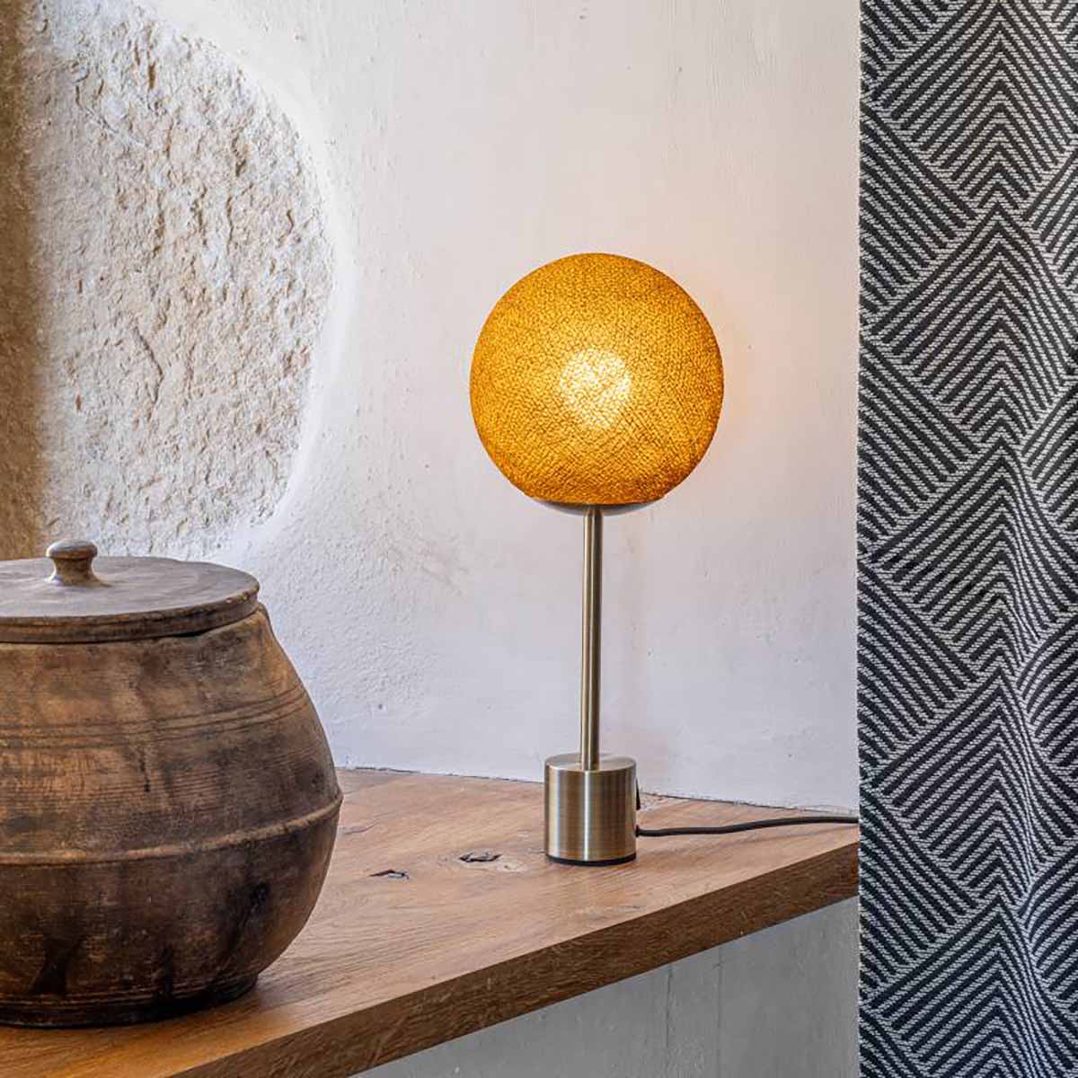 LAMPE APAPA BASE LAITON