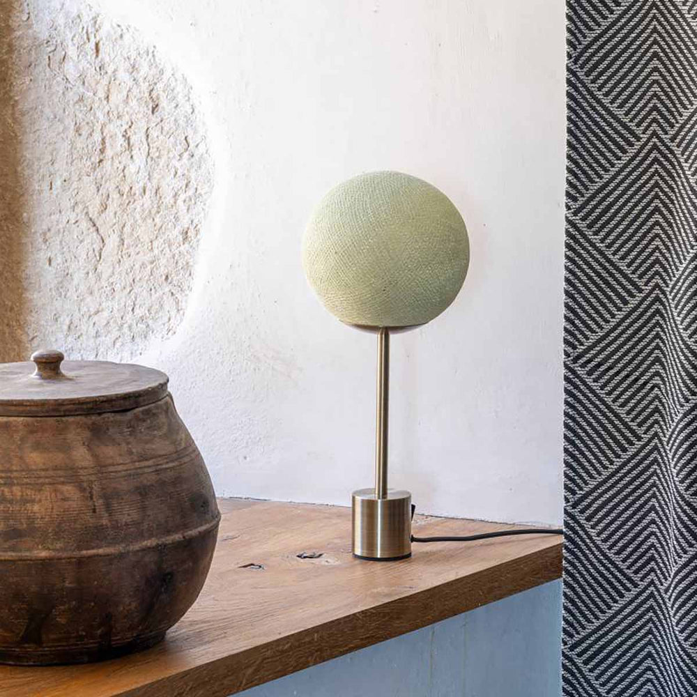 LAMPE APAPA BASE LAITON