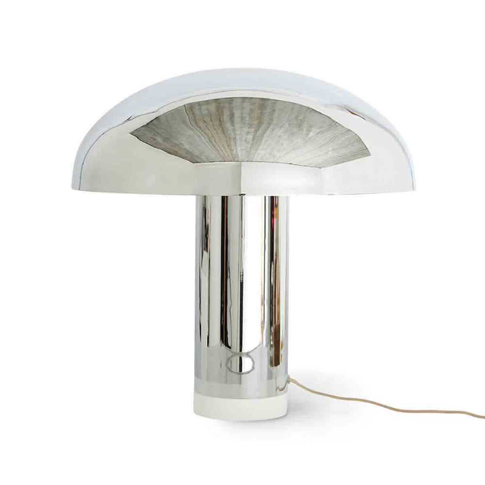 LAMPE CHAMPIGNON CHROME