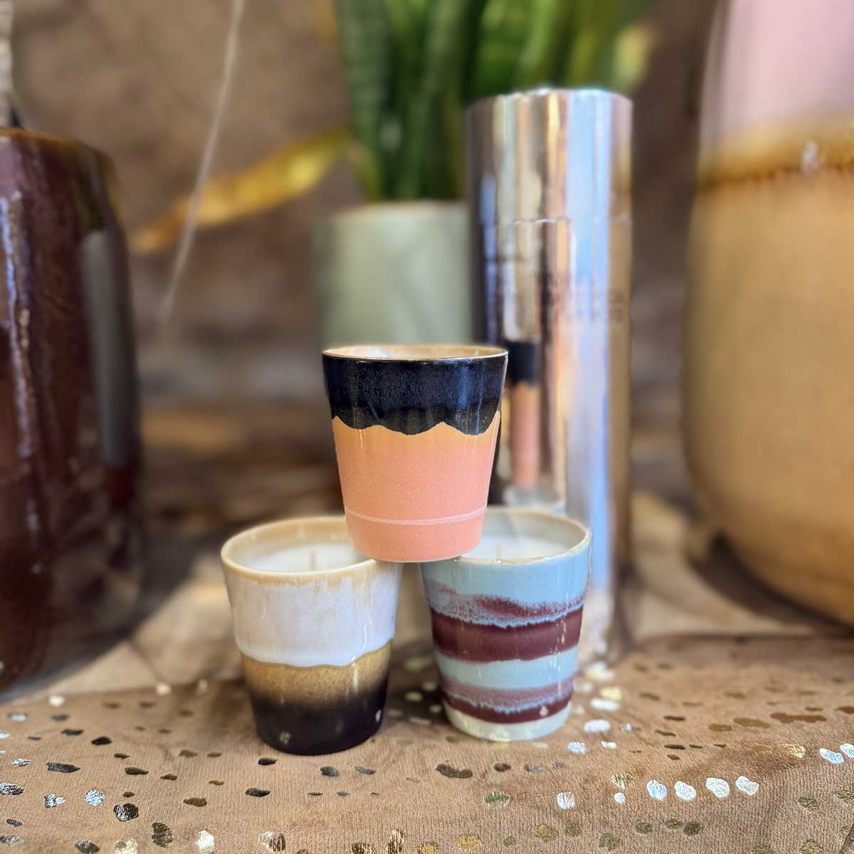 LOT DE 3 PETITES BOUGIES