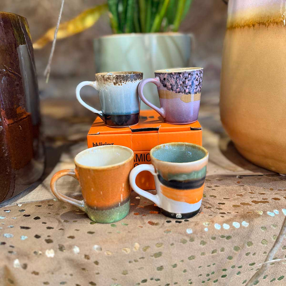 LOT DE 4 TASSES À EXPRESSO
