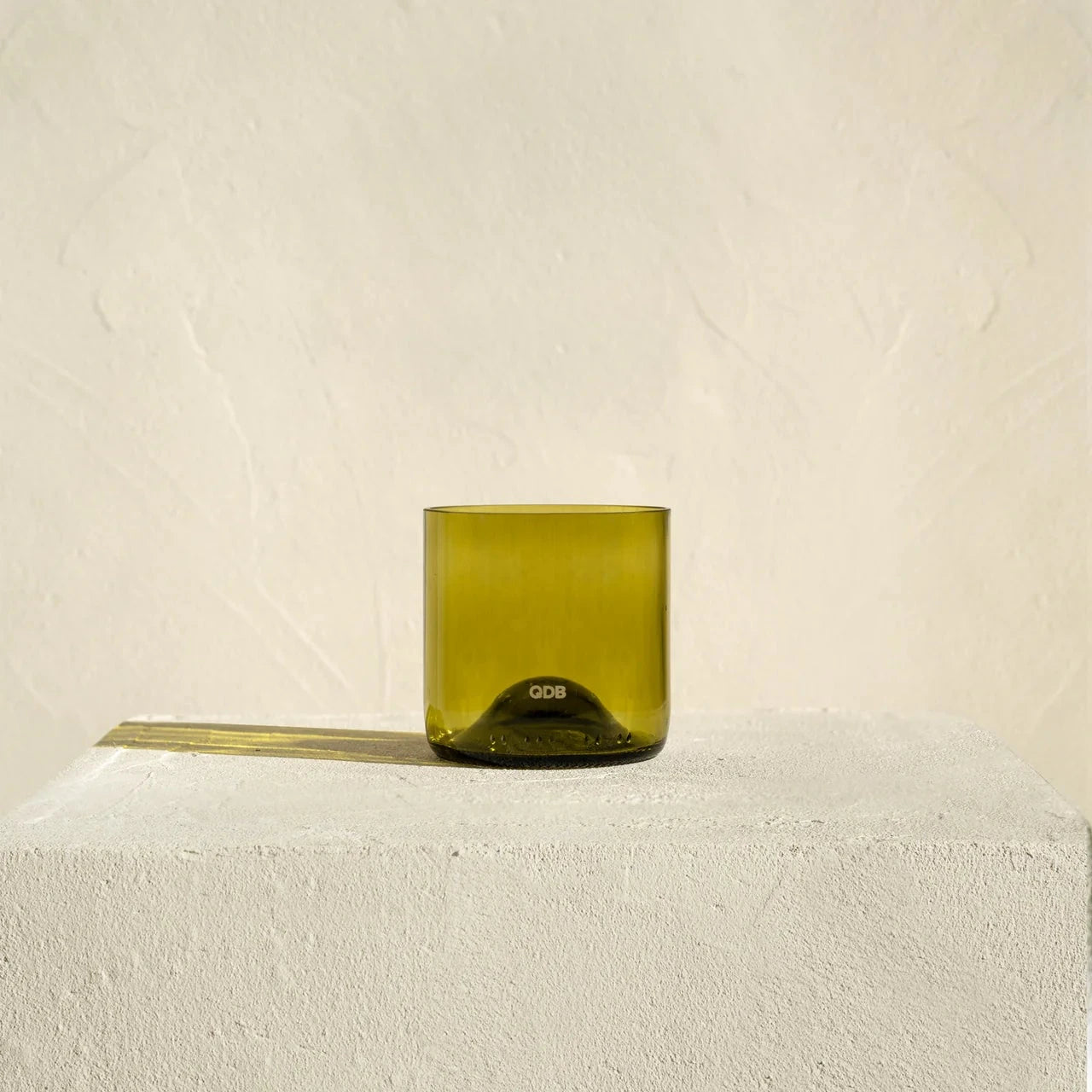 LOT DE 4 VERRES - FEUILLE MORTE