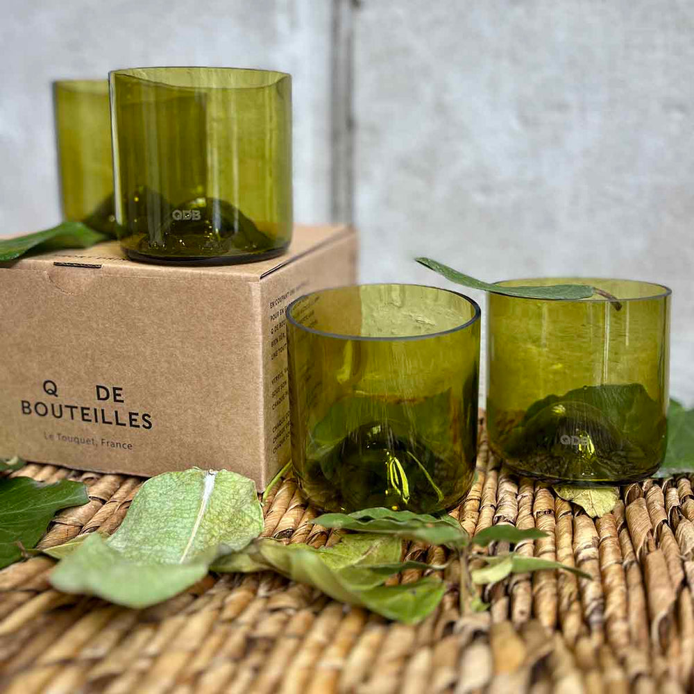 
                      
                        LOT DE 4 VERRES - FEUILLE MORTE
                      
                    