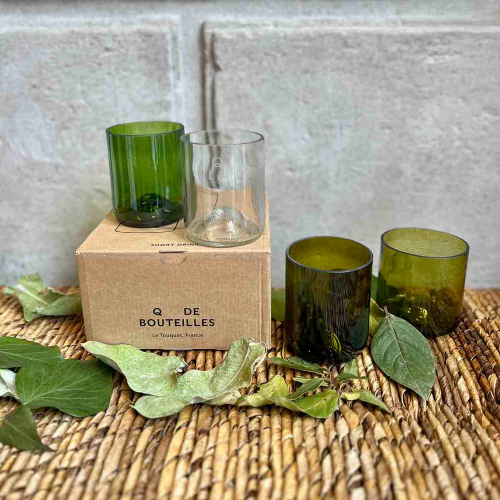 LOT DE 4 VERRES - MIX