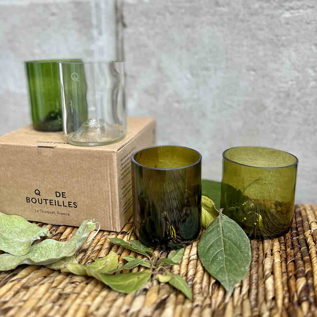LOT DE 4 VERRES - MIX