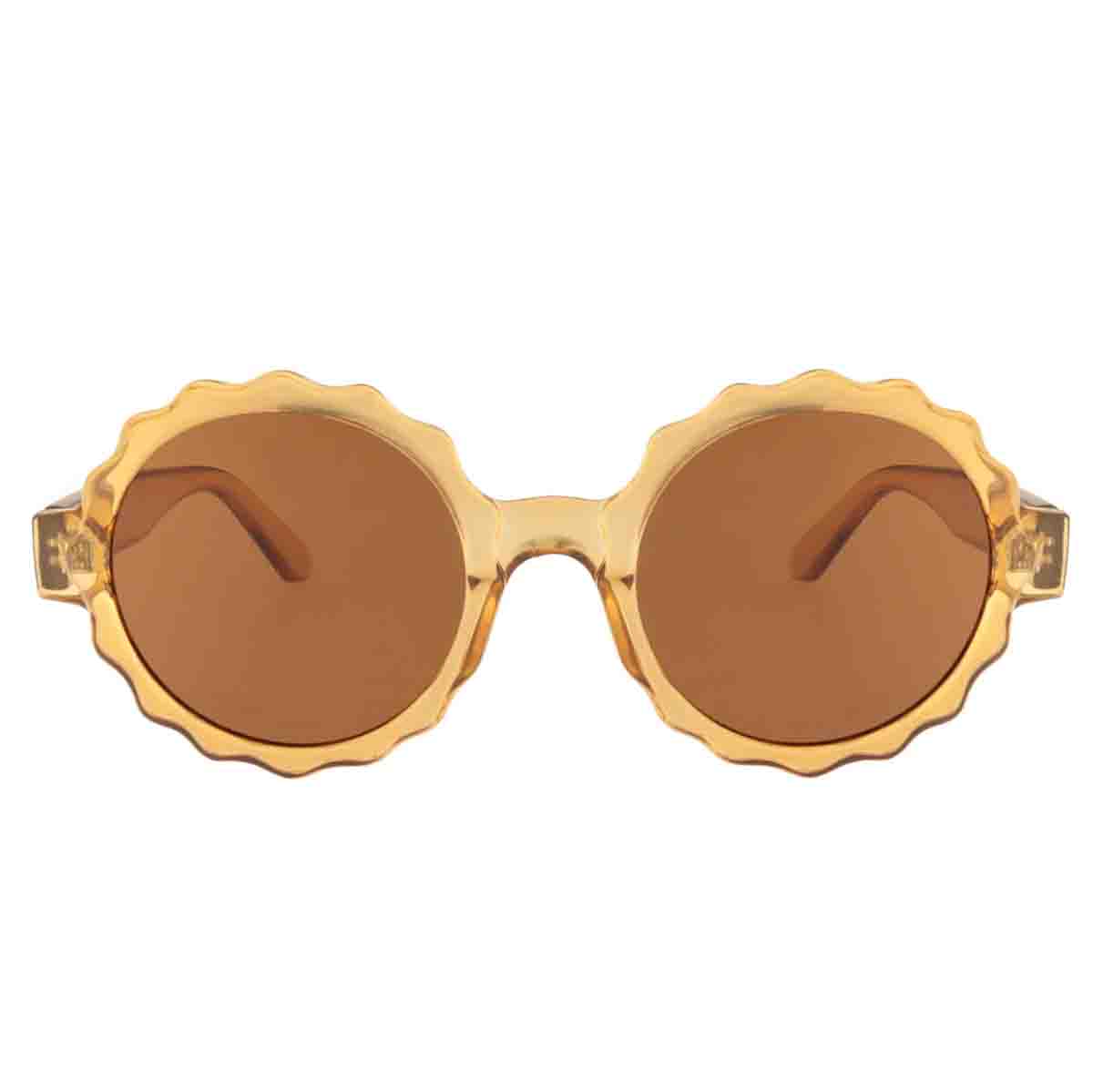 LUNETTE DE SOLEIL FLEUR - AMBRE