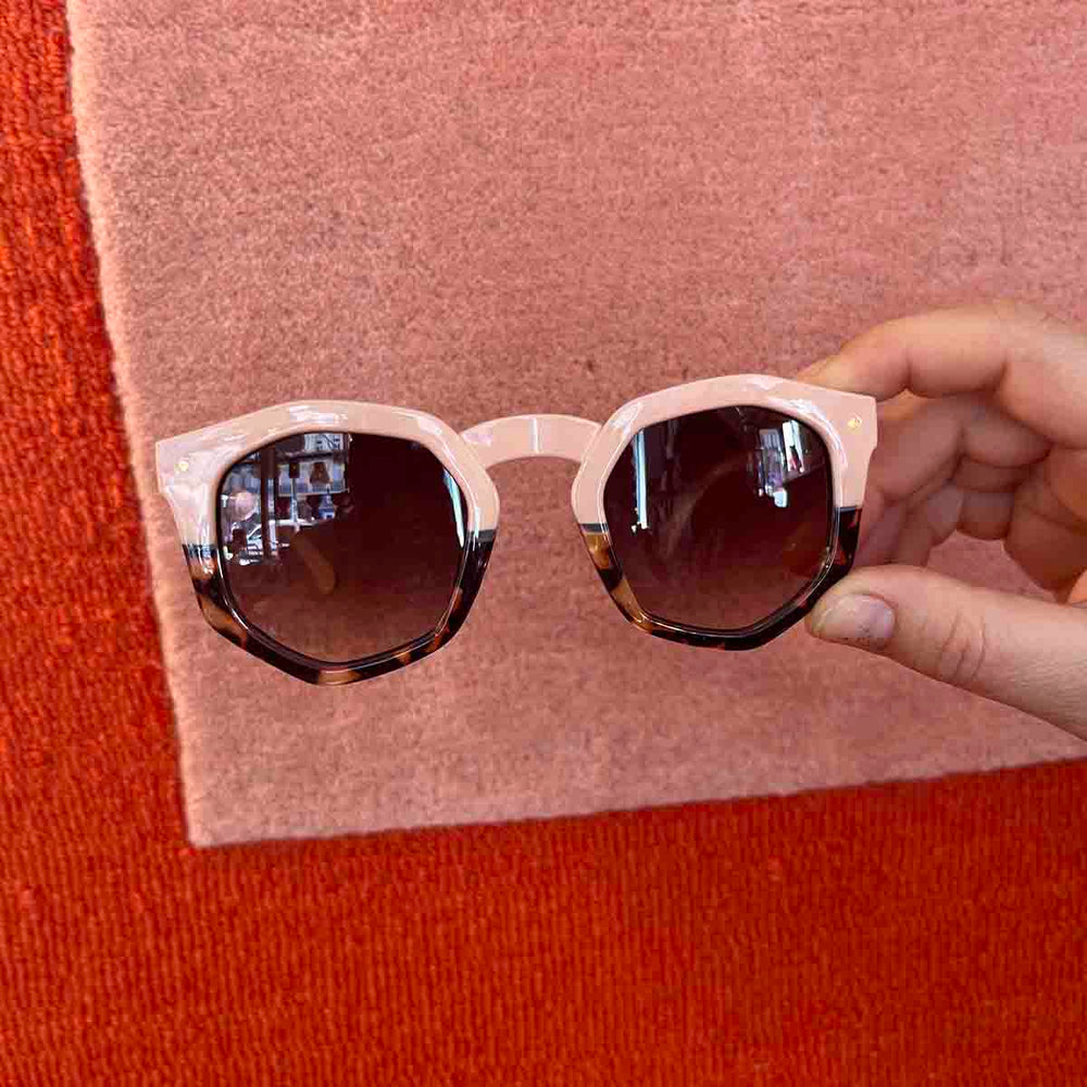LUNETTE DE SOLEIL HEXA - AMANDE