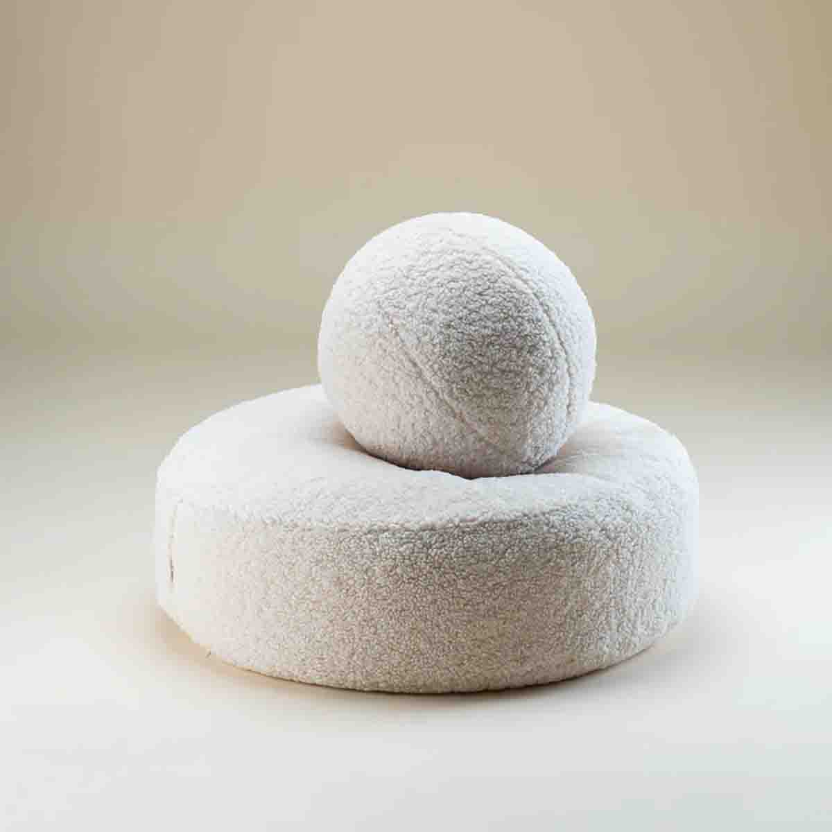POUF ROND - BOUCLETTE