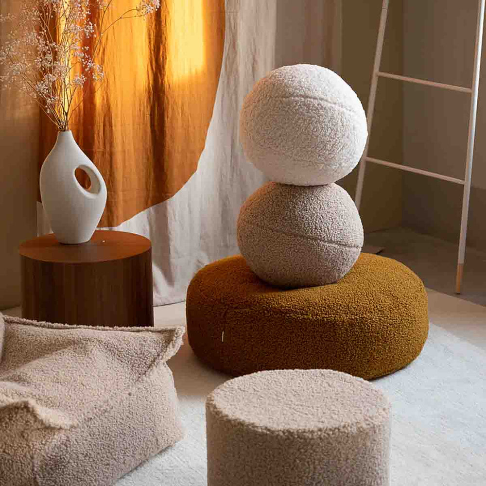 
                      
                        POUF ROND - BOUCLETTE
                      
                    