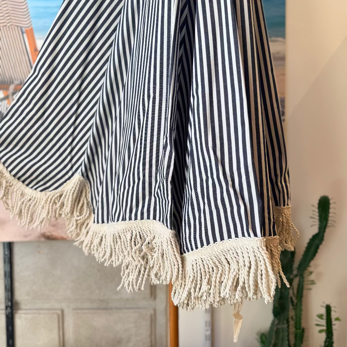 PARASOL RAYURES NAVY