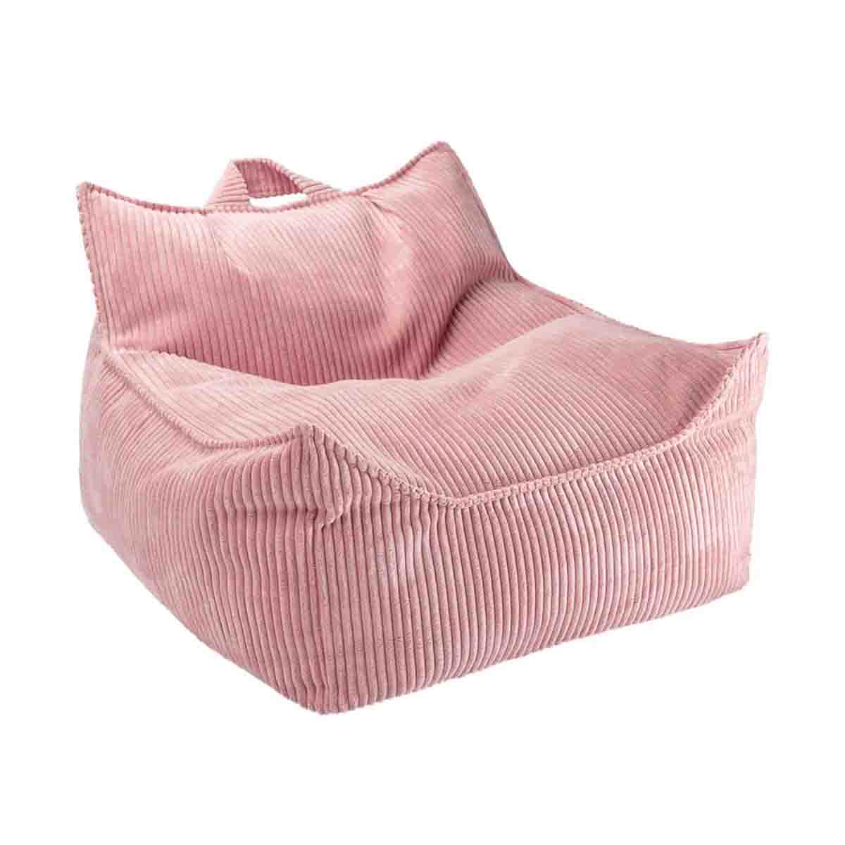 FAUTEUIL POIRE - VELOURS CÔTELÉ