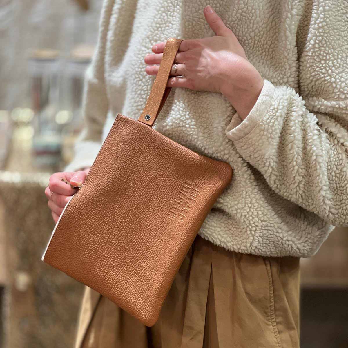 POCHETTE EN CUIR - MARSEILLE JE T'AIME