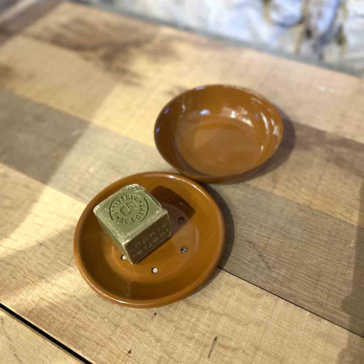 PORTE SAVON EN ÉMAIL