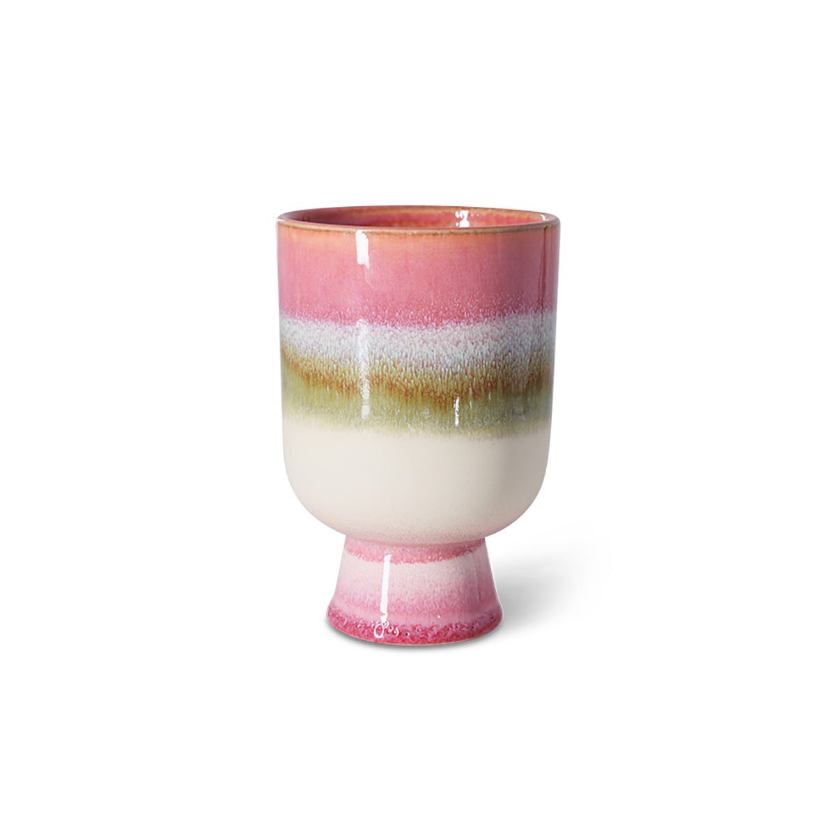 CACHE POT ROSE