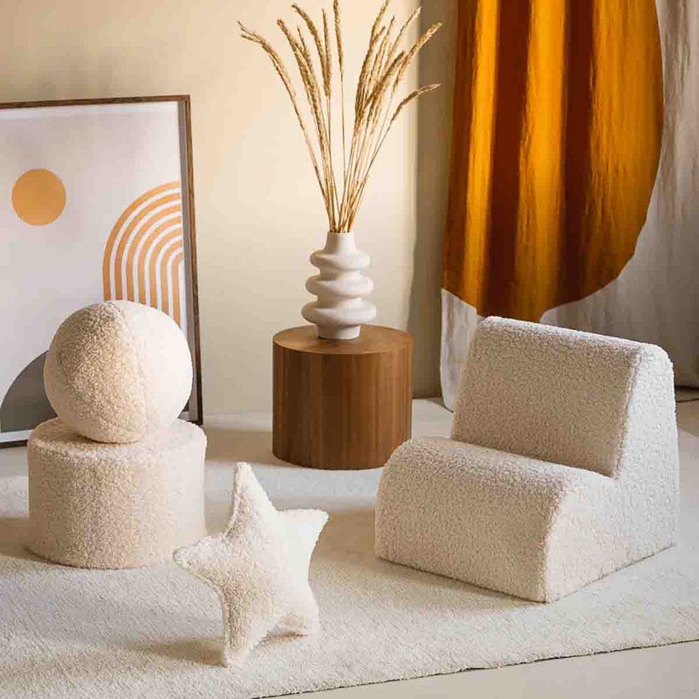 
                      
                        PETIT POUF ROND - BOUCLETTE
                      
                    