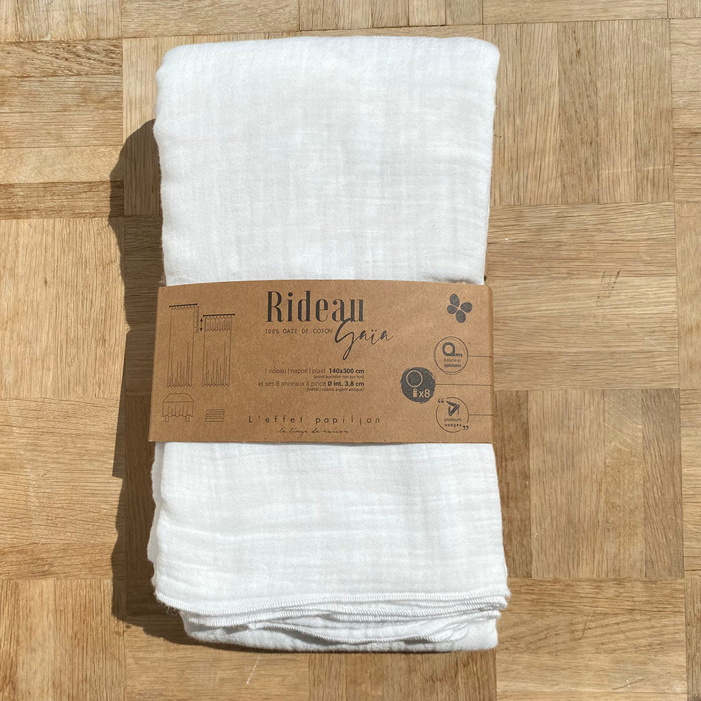 
                      
                        RIDEAU GAZE DE COTON AGRA
                      
                    