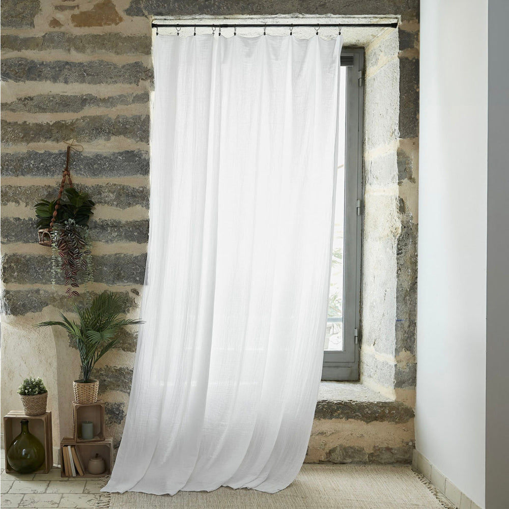 
                      
                        RIDEAU GAZE DE COTON AGRA
                      
                    