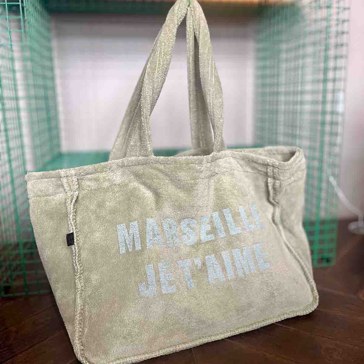 CABAS ÉPONGE MARSEILLE JE T'AIME - AMANDE