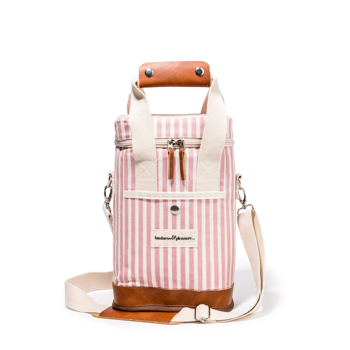 SAC ISOTHERME RAYÉ ROSE