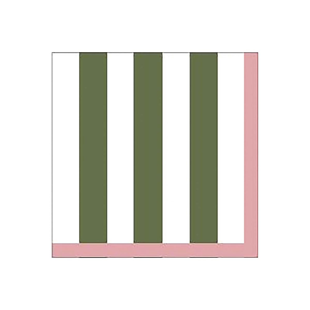 SERVIETTE EN PAPIER RAYURE