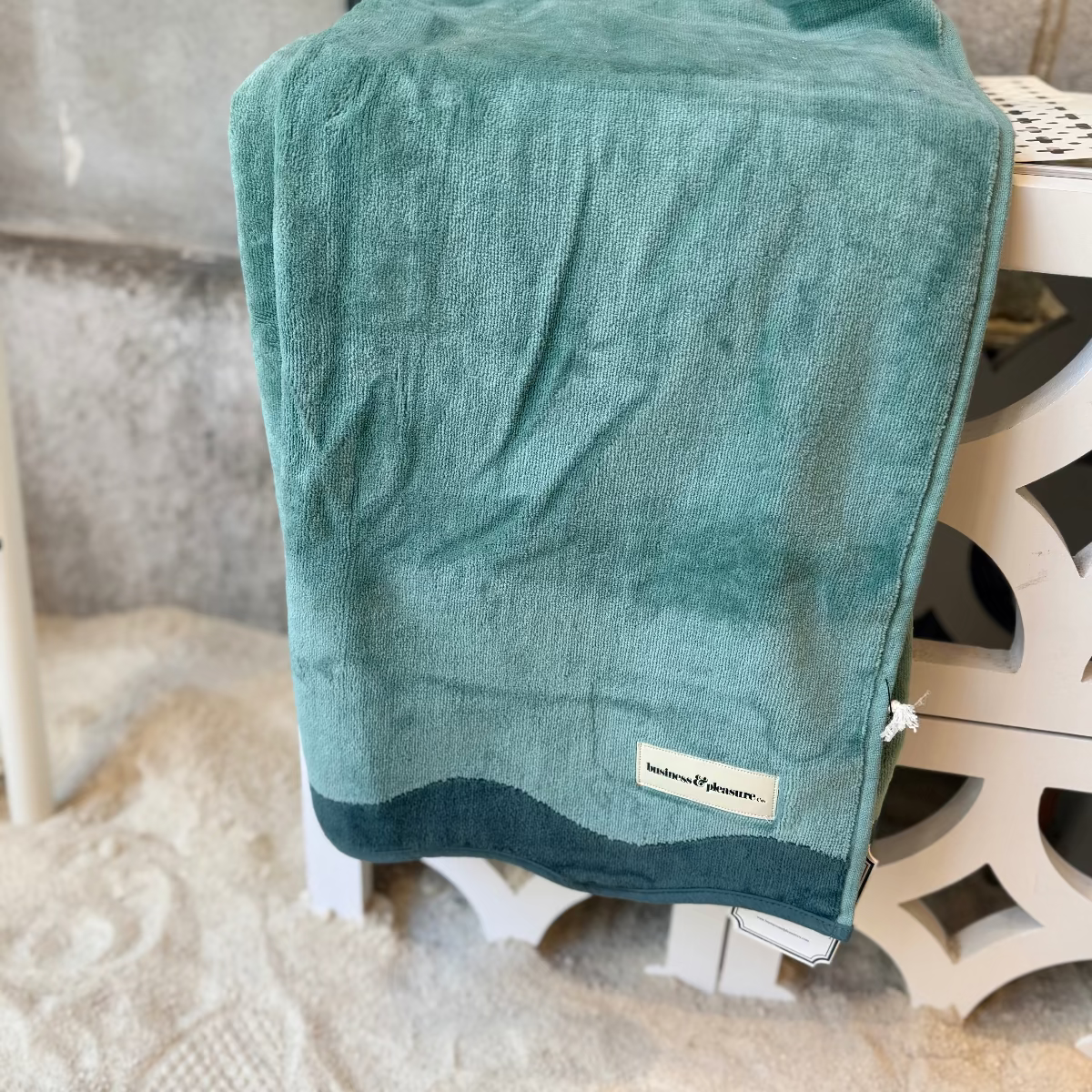 DRAP DE PLAGE RIVIE - VERT