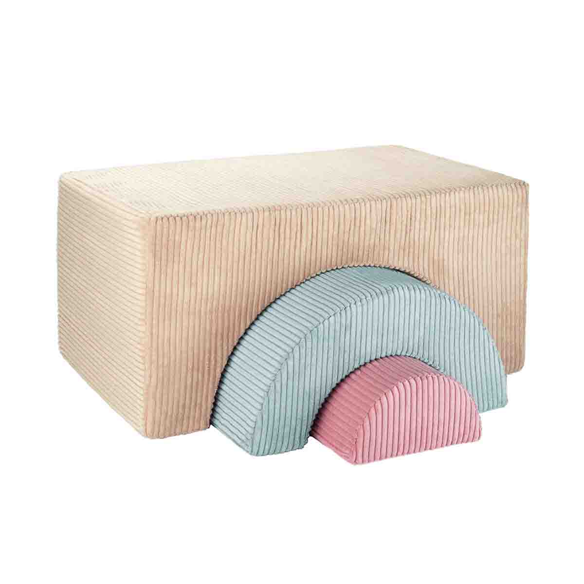 SET JEUX - VELOURS CÔTELÉ