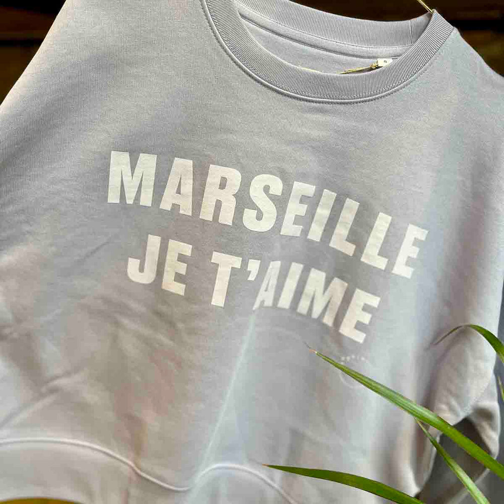 
                      
                        SWEAT MARSEILLE JE T'AIME - LAVANDE
                      
                    
