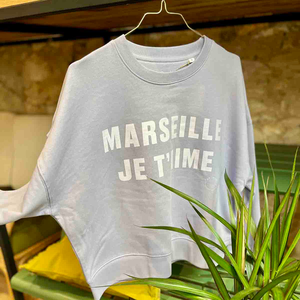 
                      
                        SWEAT MARSEILLE JE T'AIME - LAVANDE
                      
                    