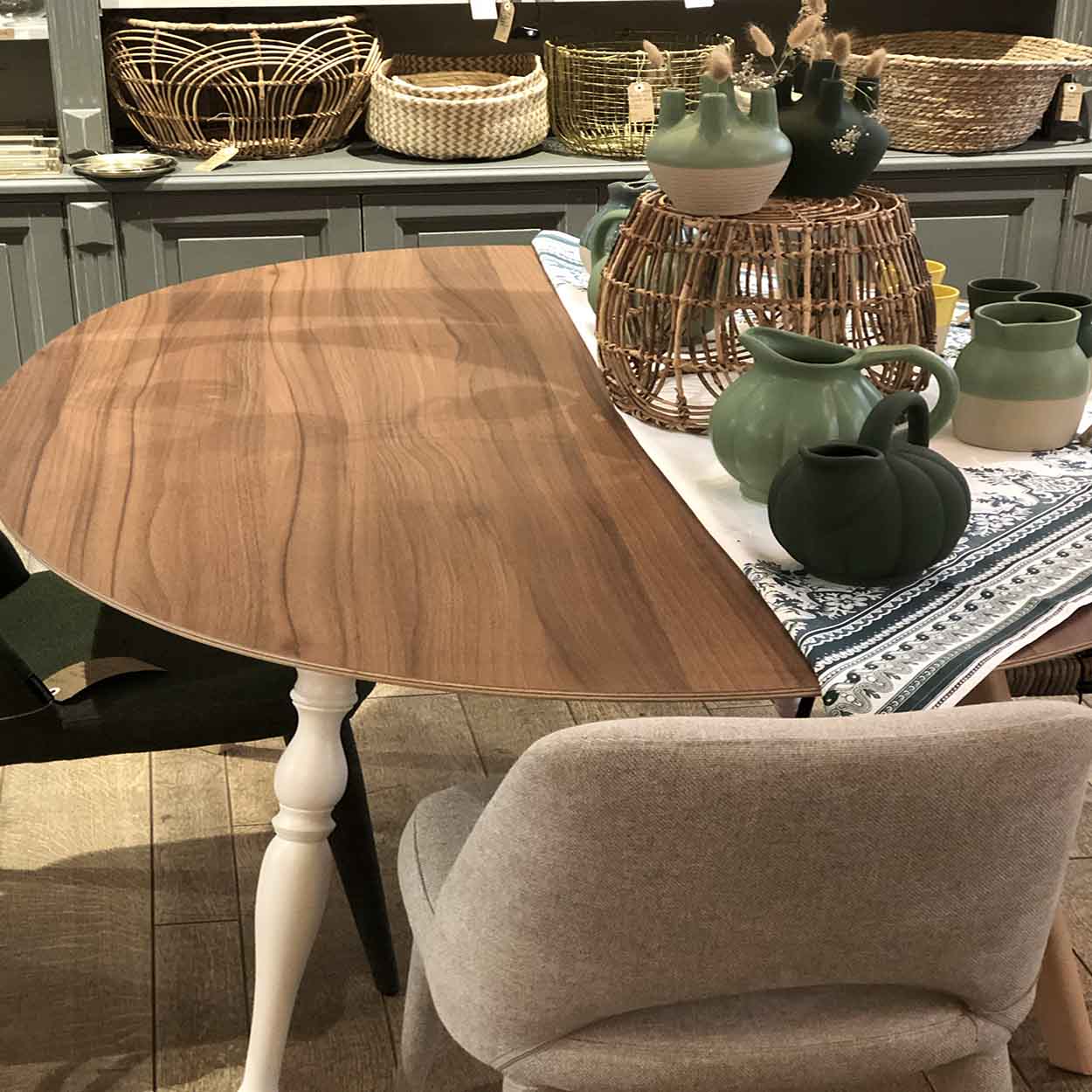 TABLE A MANGER GALET - XL