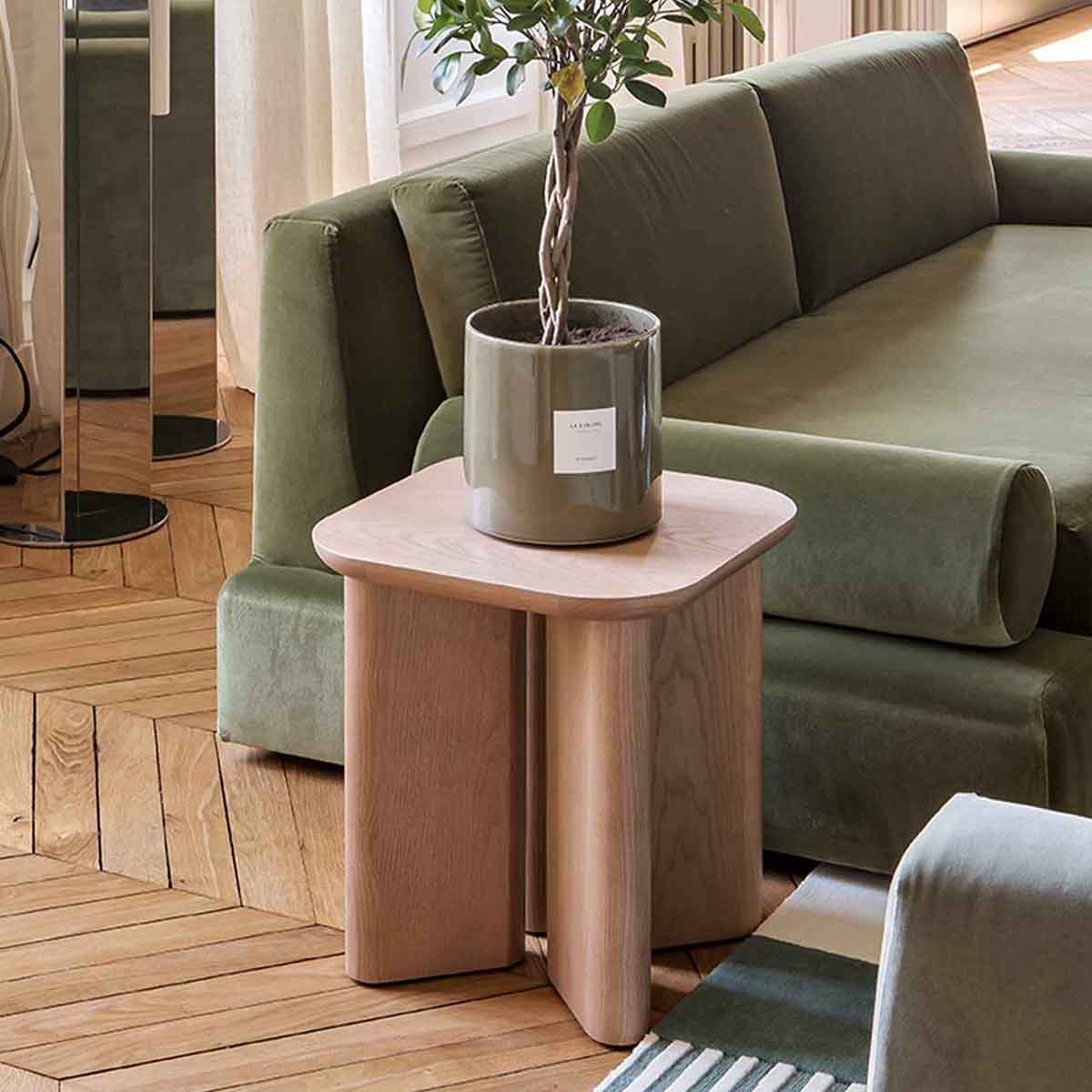 TABLE APPOINT GARANCE - BOIS VERNIS