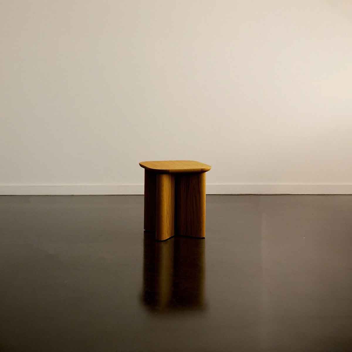 TABLE APPOINT GARANCE - BOIS VERNIS