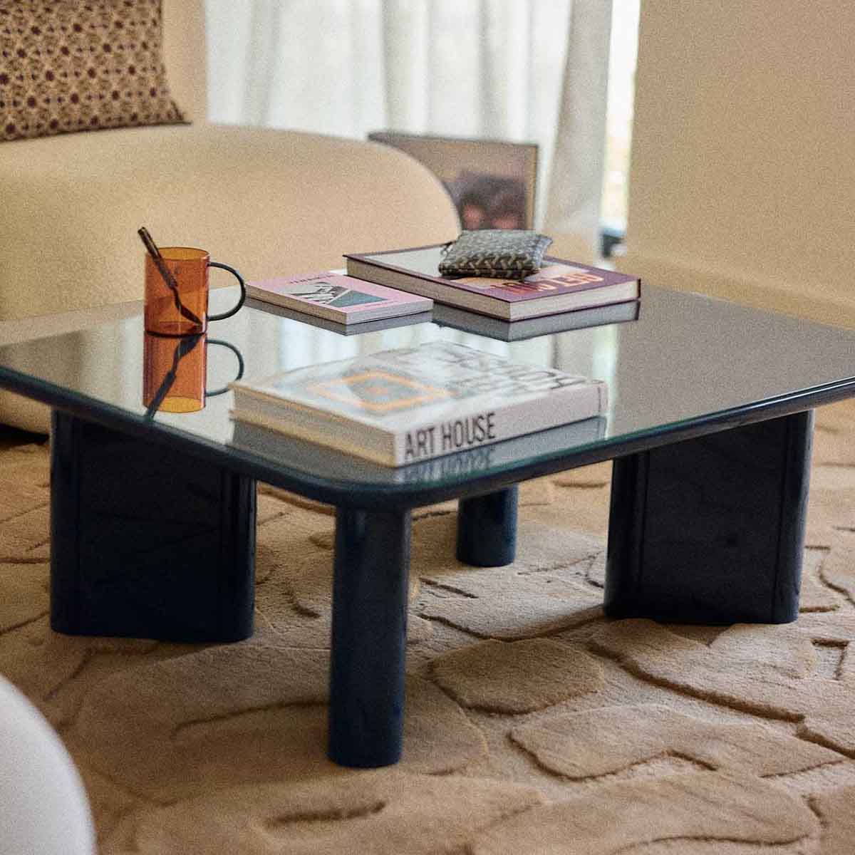 TABLE BASSE THELMA - BOIS LAQUÉ