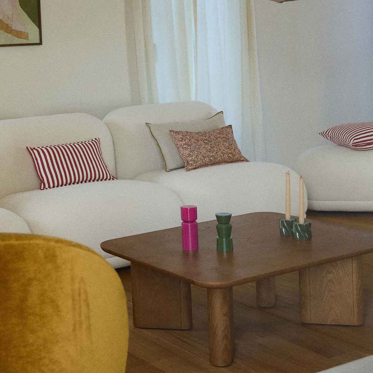 TABLE BASSE THELMA - BOIS VERNIS