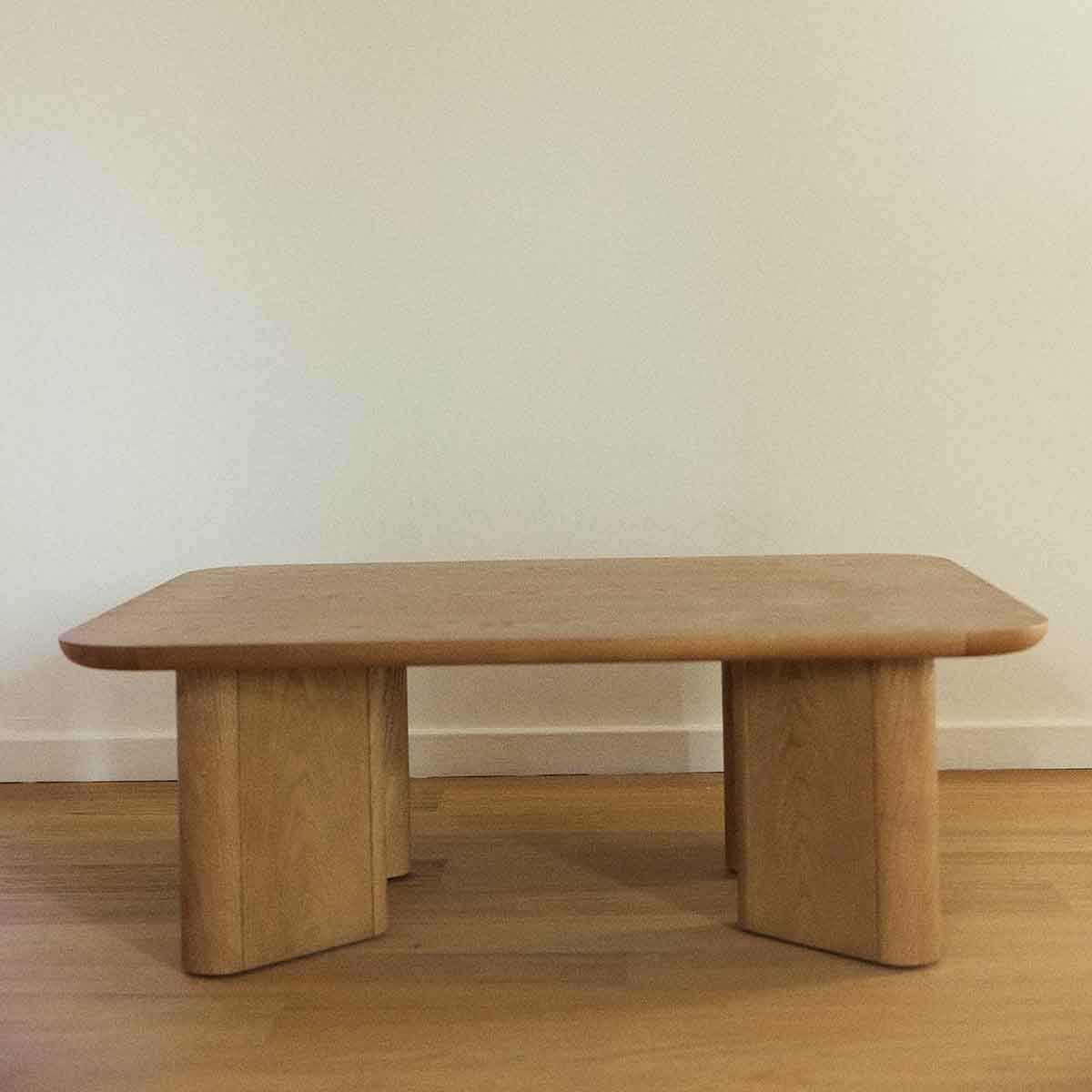 TABLE BASSE THELMA - BOIS VERNIS