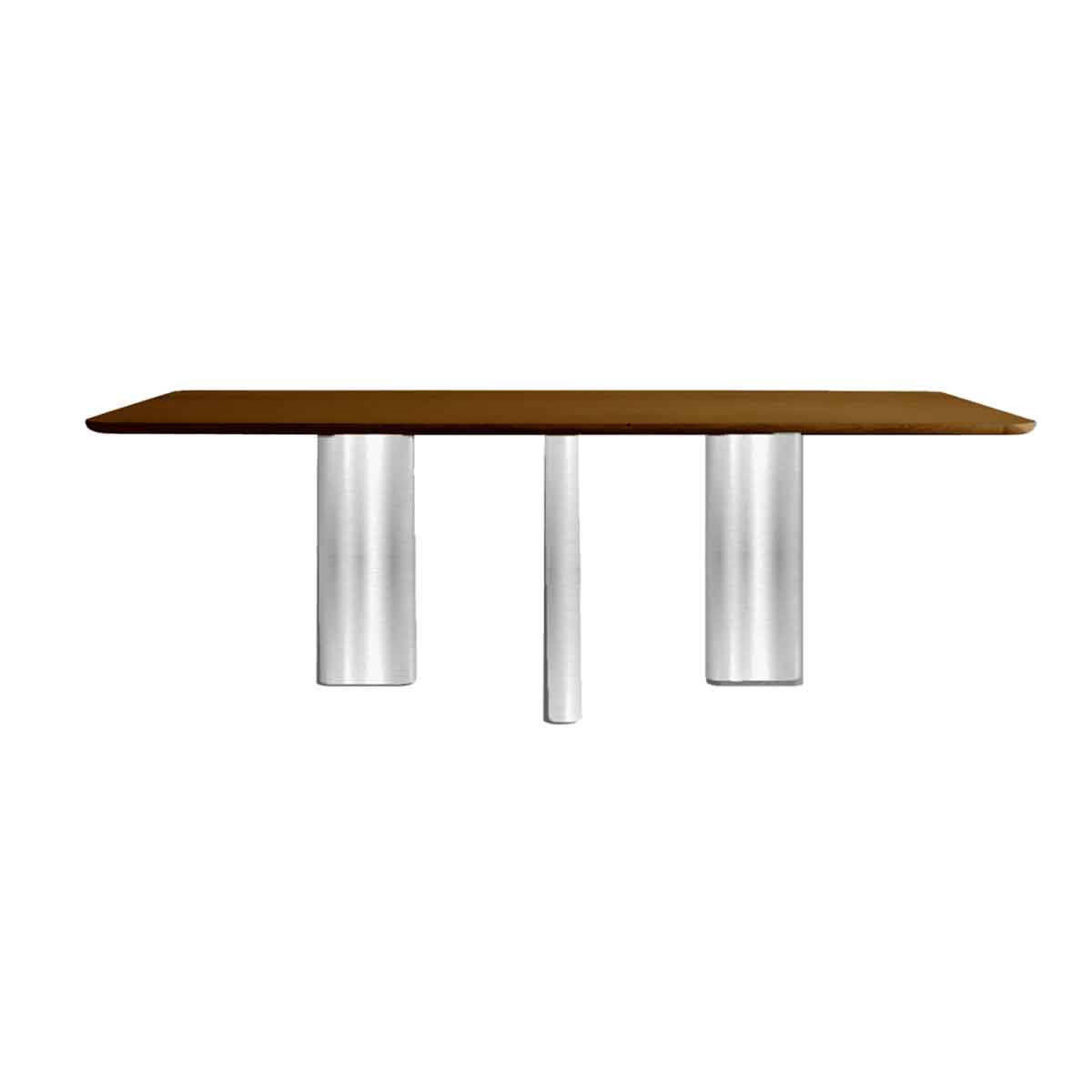 TABLE RECTANGULAIRE CHRYSOLINE - BOIS VERNIS