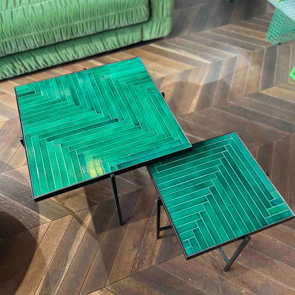 TABLE BASSE ZELLIGE