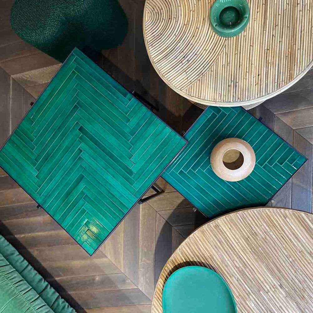 TABLE BASSE ZELLIGE