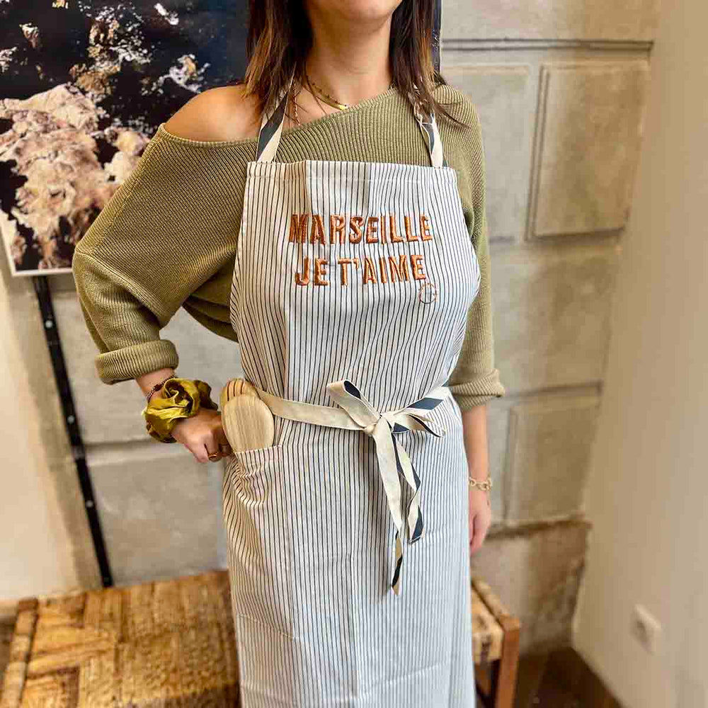 TABLIER MARSEILLE JE T'AIME