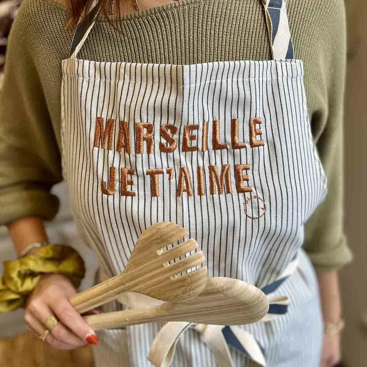 TABLIER MARSEILLE JE T'AIME