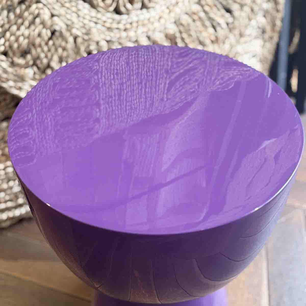 TABOURET TAM TAM VIOLET