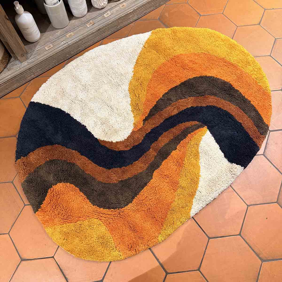TAPIS DE BAIN COLORÉ