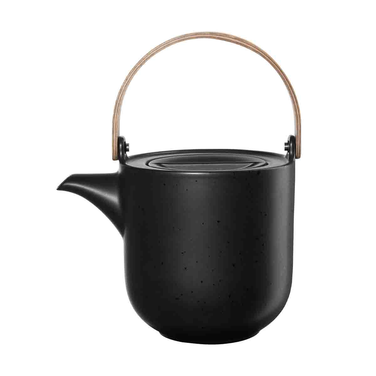 THÉIÈRE D'INSPIRATION JAPONAISE - NOIR